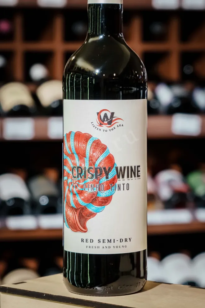 В магазине Крю Профи Crispy Wine Red Semi-Dry 2025 0.75 л