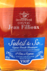 Этикетка Jean Fillioux Subtil & So VSOP Grande Champagne Premier Cru gift tube 0.7 л
