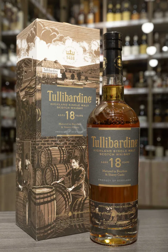 В магазине Крю Профи Tullibardine 18 year old in gift box 0.7 л