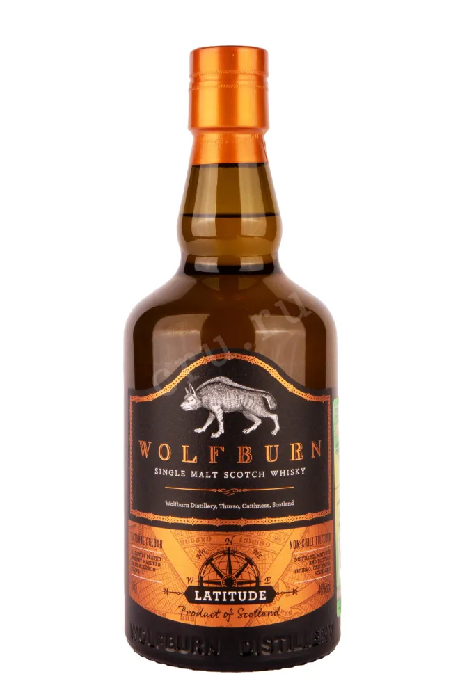 Бутылка Wolfburn Lattitude gift box 0.7 л