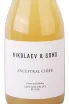Этикетка Nikolaev & Sons Ancestral Cider 0.75 л