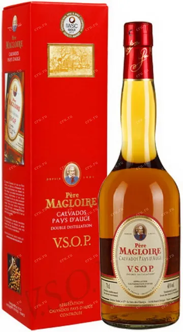 Фото — Кальвадос Pere Magloire VSOP   0.7 л