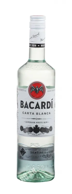 Фото — Ром Bacardi Carta Blanca  0.7 л