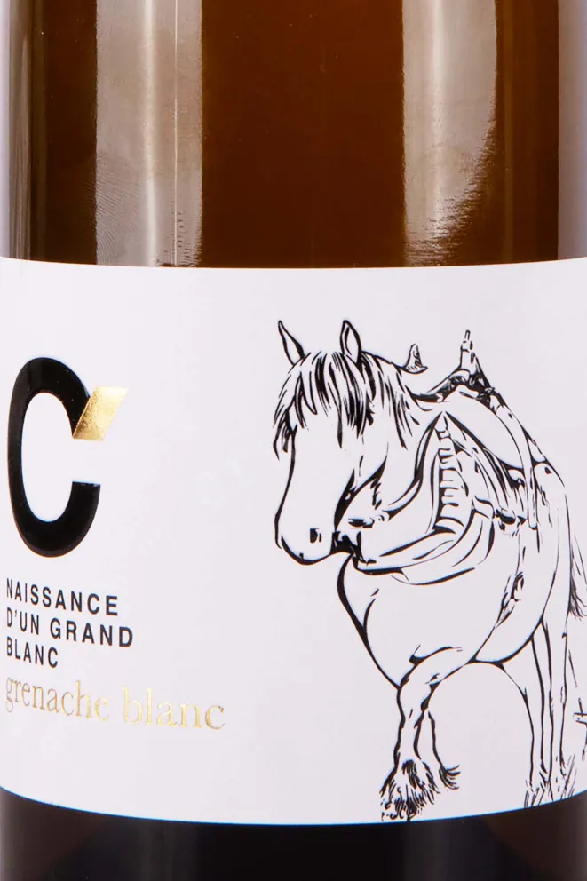 Этикетка Domaine de Cazaban Naissance d'un Grand Blanc 2022 0.75 л
