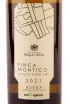 Этикетка Finca Montico 0.75 л
