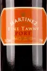 Этикетка Martinez Fine Tawny 2019 0.75 л
