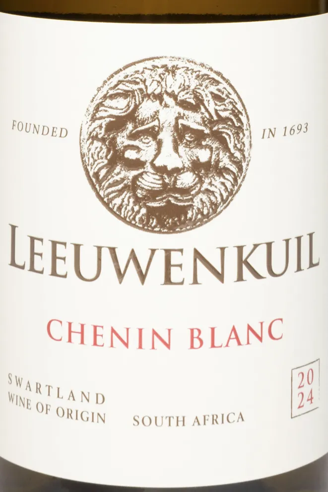 Этикетка Leeuwenkuil Chenin Blanc 2024 0.75 л