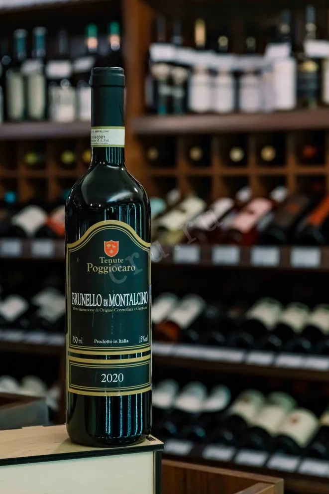 В магазине Крю Профи Tenute Poggiocaro Brunello Di Montalcino DOCG 2018 0.75 л