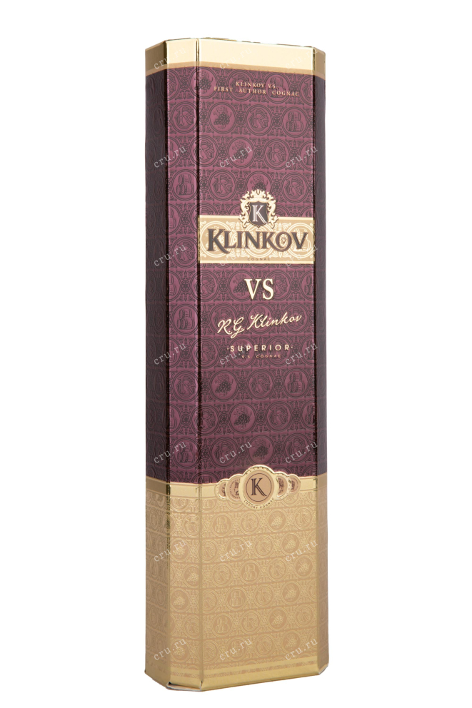 Подарочная коробка Klinkov VS 5 years 0.35 л