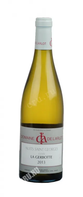 Вино Nuits Saint Georges Cluvee La Gerbotte 2013 0.75 л