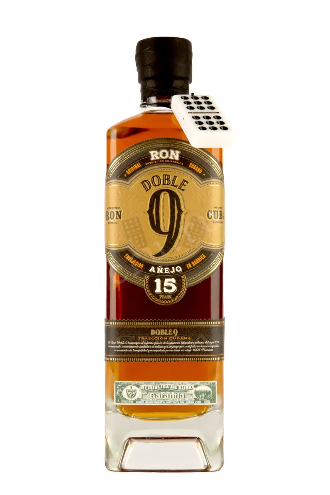 Бутылка Doble 9 Anejo 15 years 0.7 л