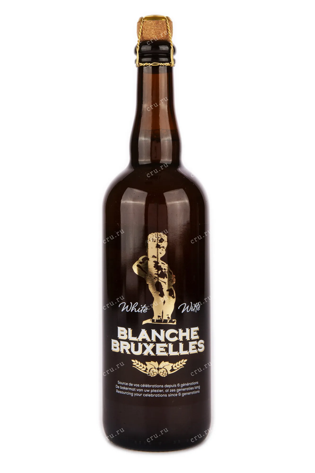 Фото — Пиво Blanche de Bruxelles  0.75 л