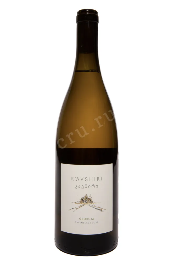 Вино K'avshiri White Dry 2022 0.75 л