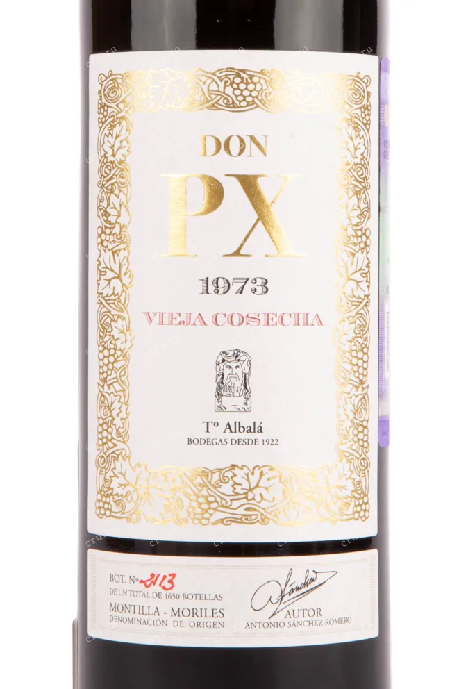 Херес Toro Albala Don PX Vieja Cosecha 1973 0.75 л