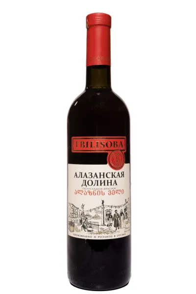 Вино Tbilisoba Alazani Valley Red 2023 0.75 л