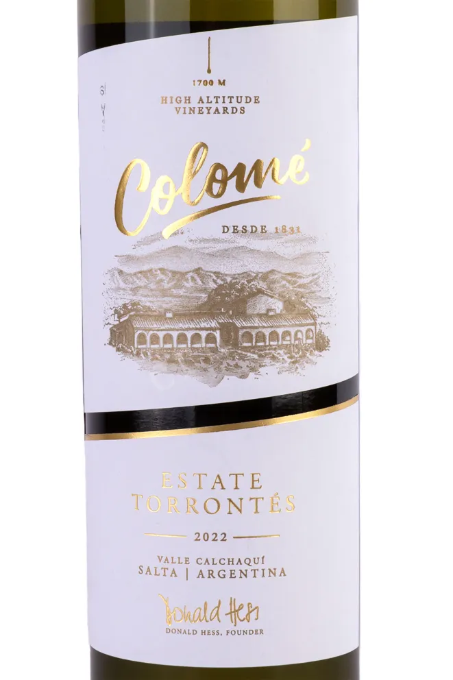 Вино Colome Torrontes Estate 0.75 л