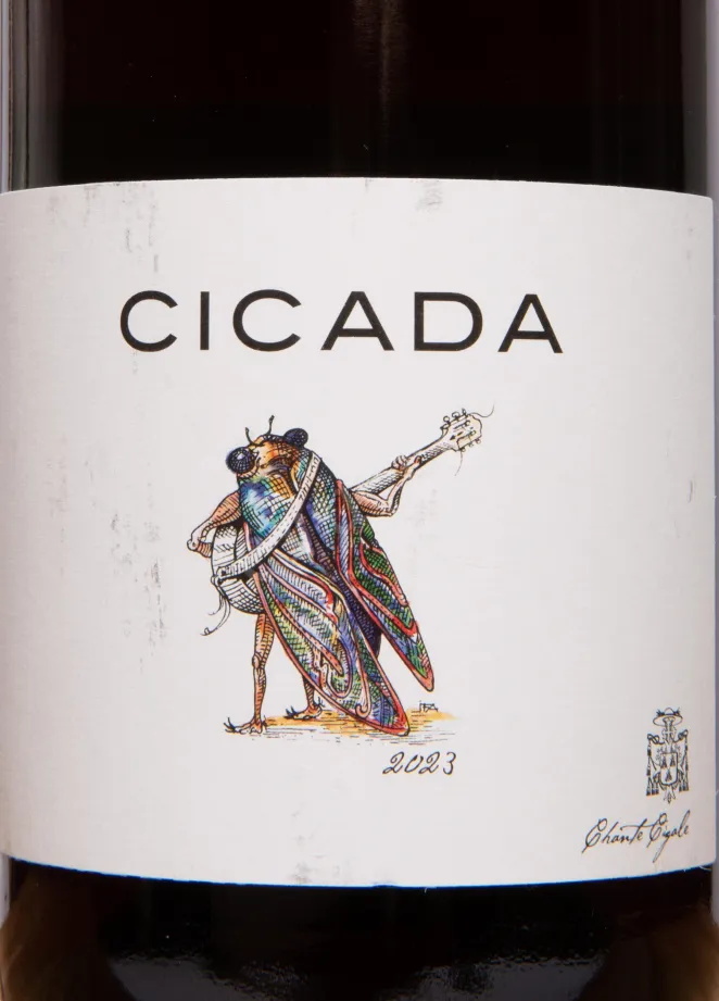 Этикетка Domaine Chante Cigale The Cicada 2023 0.75 л