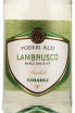 Этикетка игристого вина Lambrusco Dell Emilia Poderi Alti 0.75 л