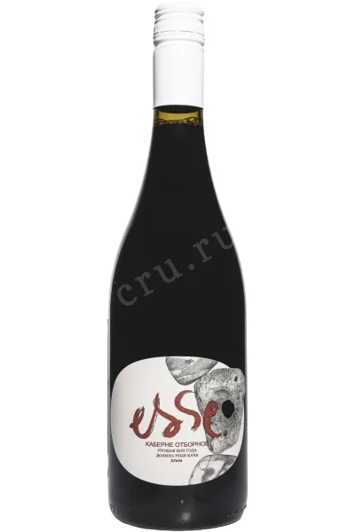 Вино Ессе Каберне Отборное 2018 0.75 л