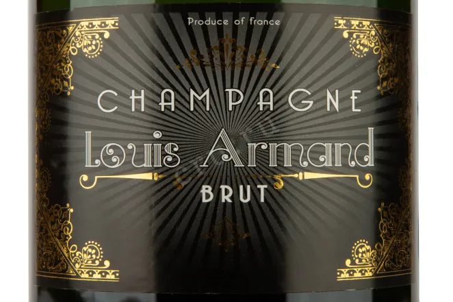 Этикетка Louis Armand Brut  0.75 л