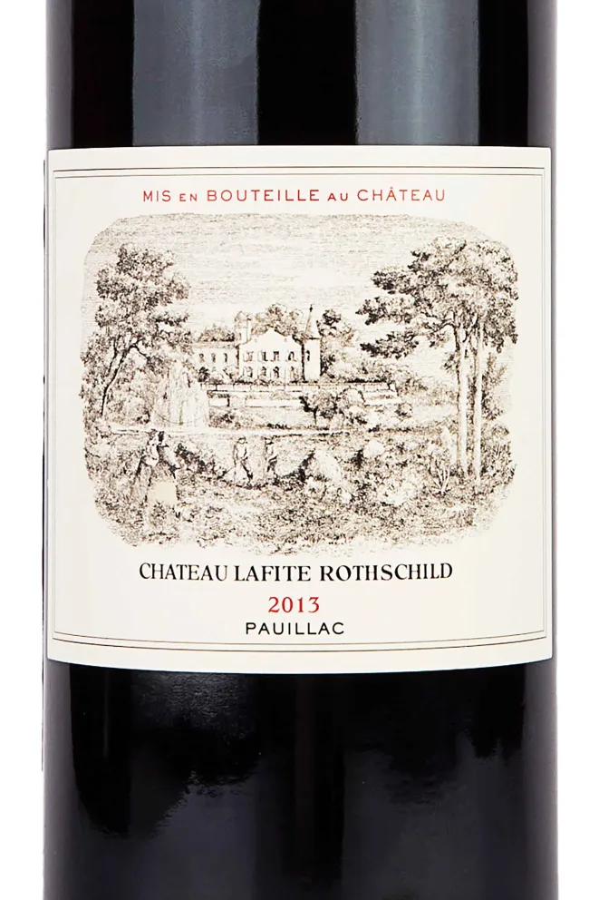 Этикетка Chateau Lafite Rothschild 2013 0.75 л
