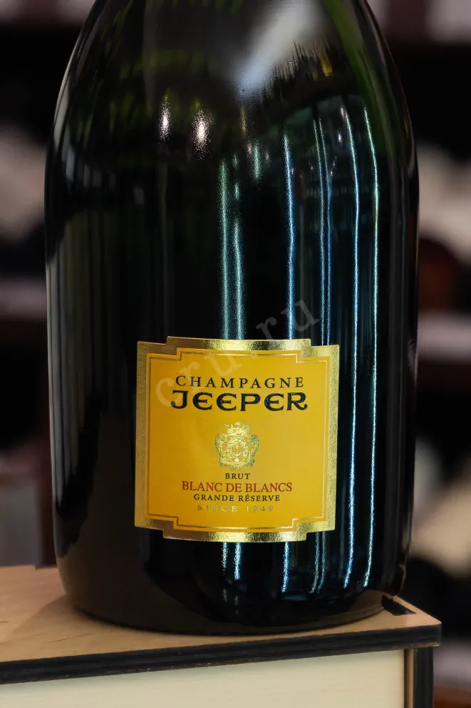 В магазине Крю Профи Jeeper Grand Reserve Blanc de Blancs 2018 0.75 л