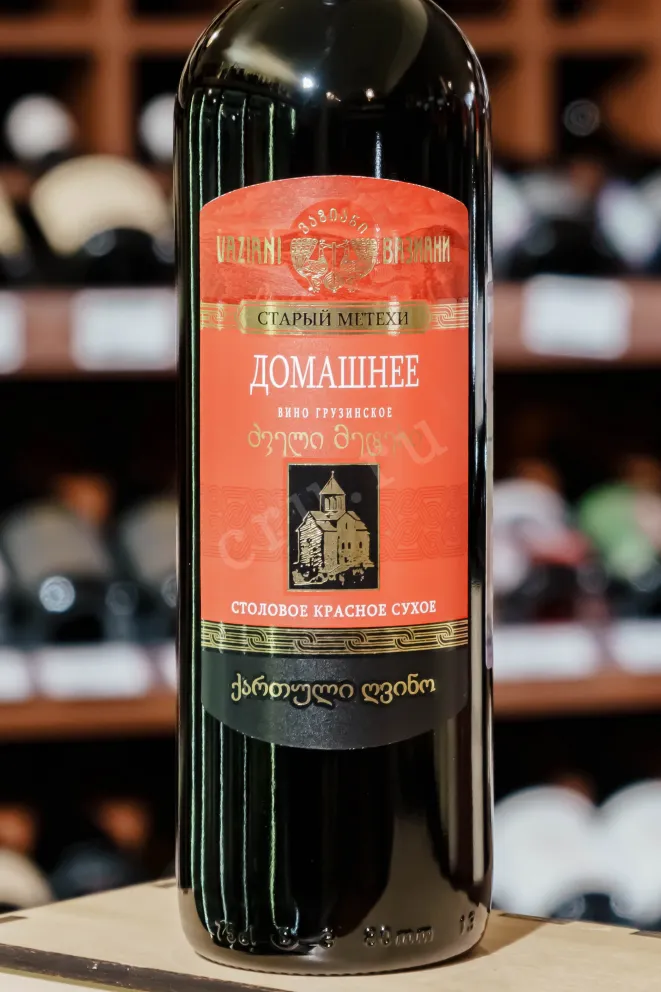 В магазине Крю Профи Vaziani Old Methekhi red dry 2018 0.75 л