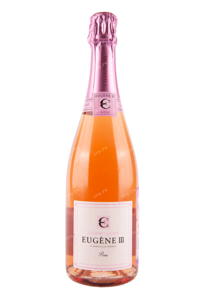 Шампанское Eugene III Rose Brut 2017 0.75 л