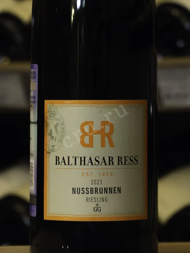 В магазине Крю Профи Balthasar Ress Hattenheim Nussbrunnen Riesling GG 2021 0.75 л