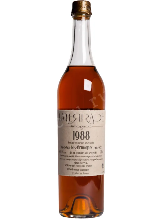 Арманьяк Laterrade Domaine de Marquet Bas-Armagnac 1988 0.7 л
