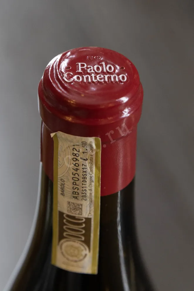 Пробка Paolo Conterno Barolo Ginestra Riserva 2011 1.5 л