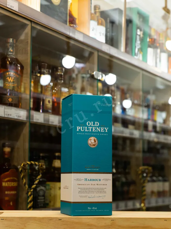В магазине Крю Профи Old Pulteney Harbour American Oak Matured in gift box 0.7 л