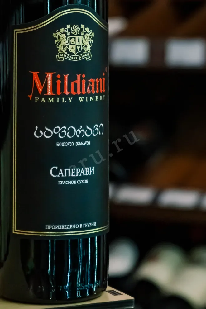 В магазине Крю Профи Mildiani Saperavi 2022 0.75 л