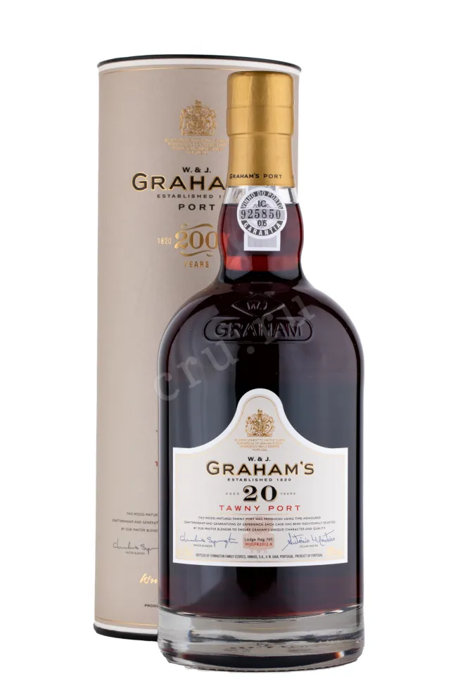 Портвейн Grahams 20 years Tawny 2007 0.75 л