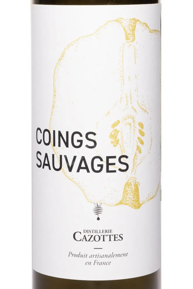 Этикетка Cazottes Coings Sauvages 2019 0.5 л