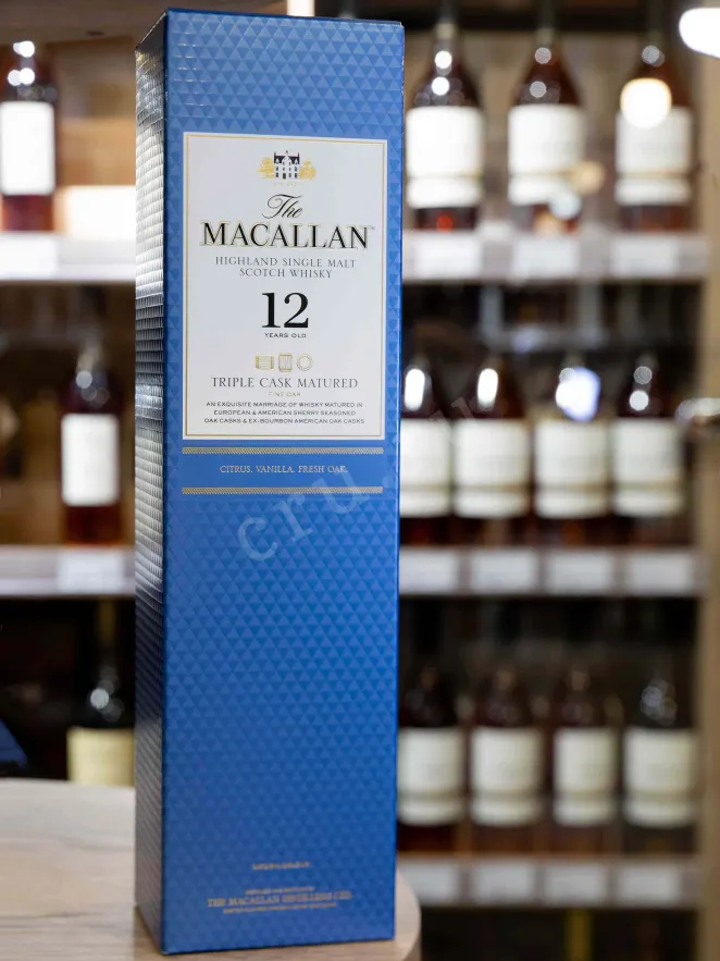 В магазине Крю Профи Macallan 12 years Triple Cask 0.7 л