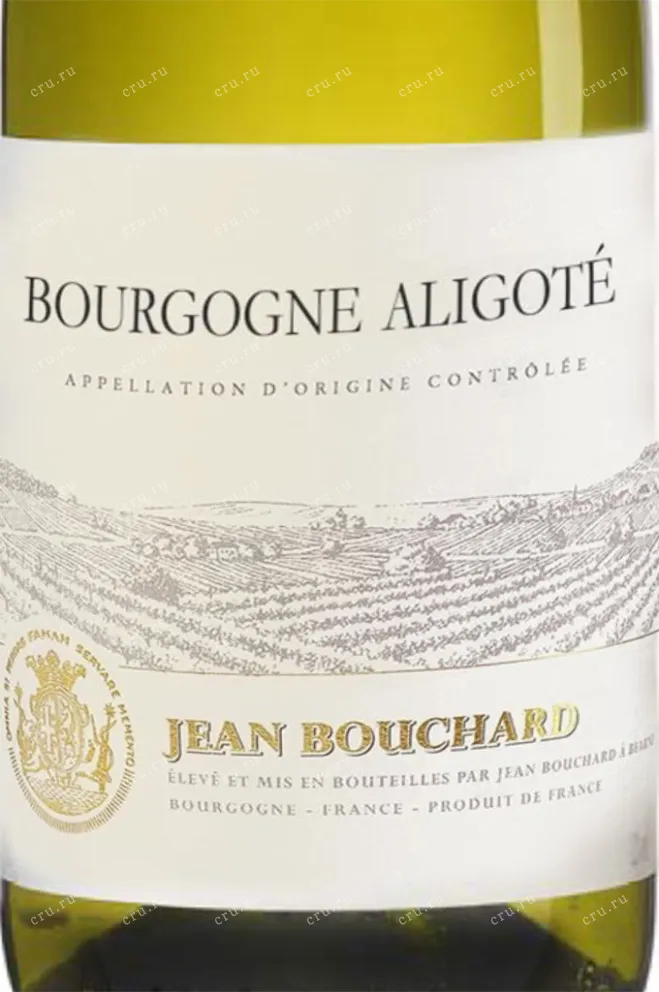 Вино Jean Bouchard Bourgogne Aligote AOC 2018 0.75 л
