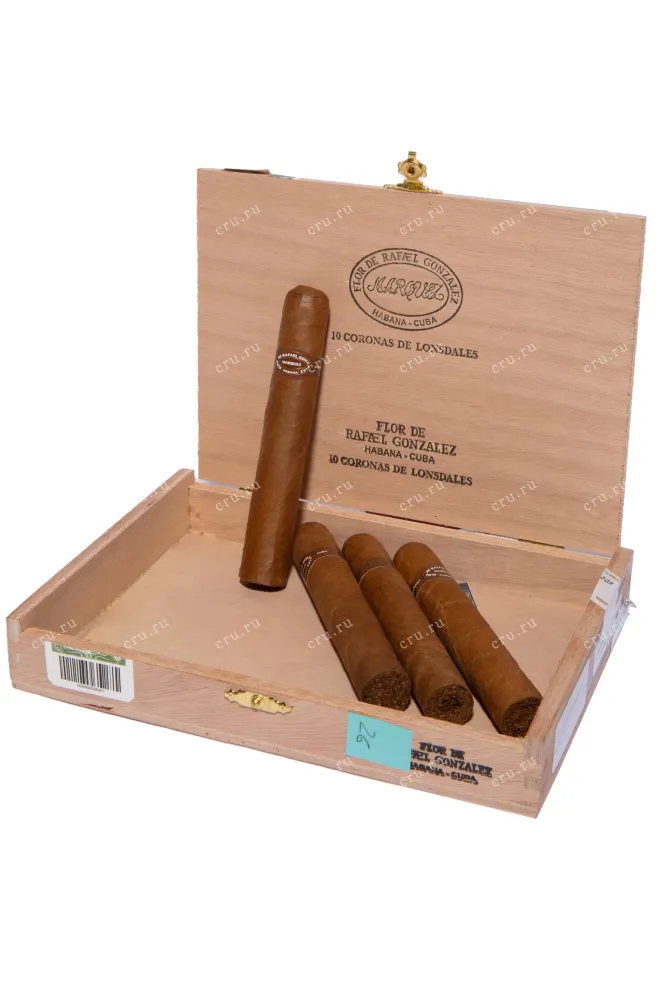 Коробка с сигарами Rafael Gonzales Coronas de Lonsdales