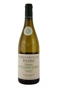 Вино William Fevre Chablis Grand Cru Bougros Cote Bouguerots 2020 0.75 л