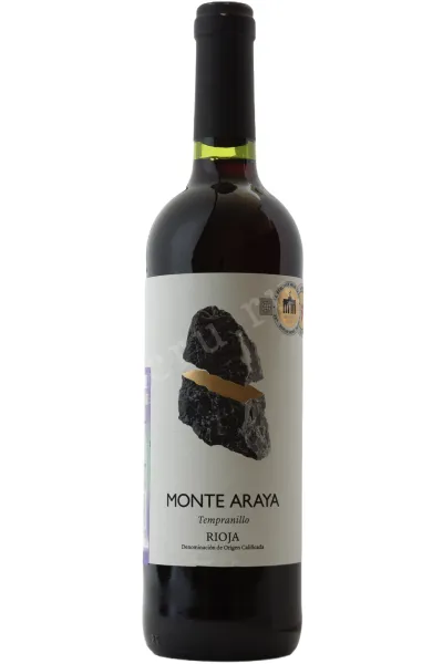 Вино Bodegas del Medievo Monte Araya Tempranillo Rioja DOC 2018 0.75 л