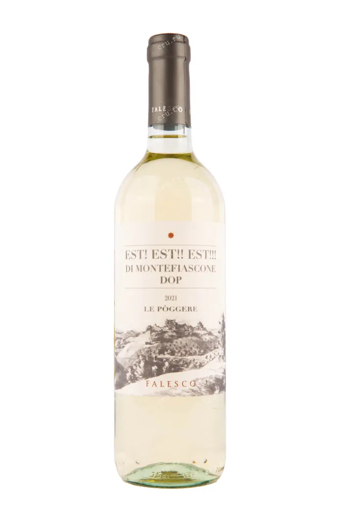 Вино Falesco Le Poggere EST! EST!! EST!!! di Montefiascone DOP 2021 0.75 л