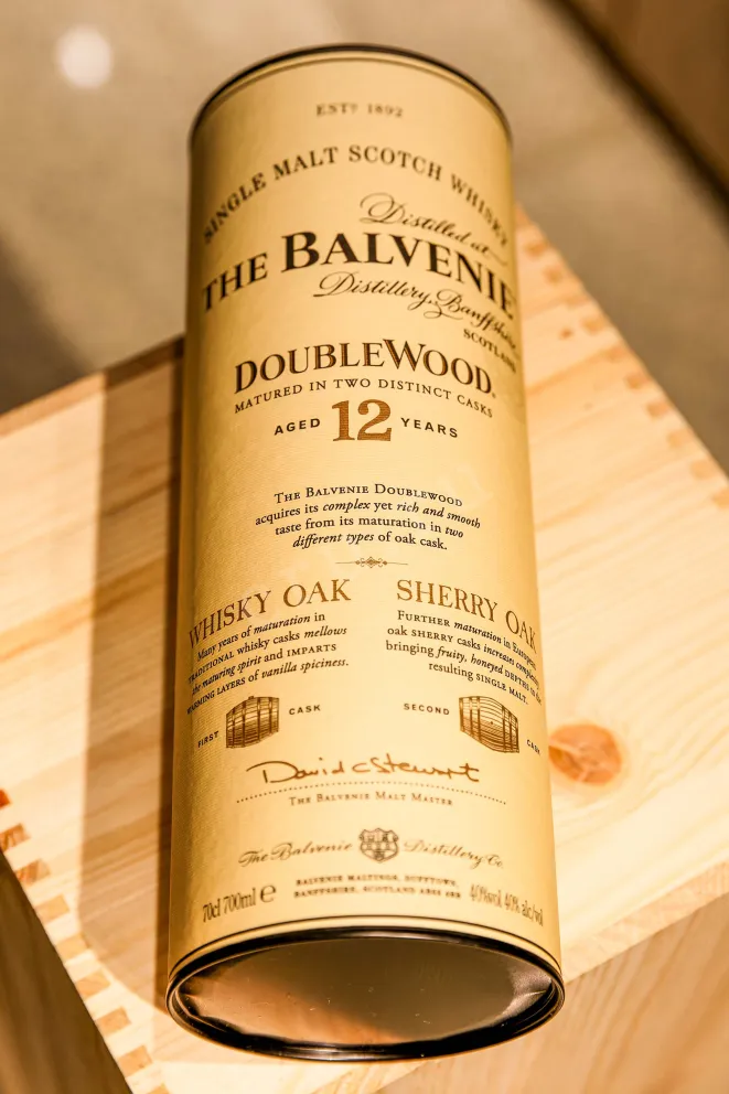 В магазине Крю Профи Balvenie 12 years in tube 0.7 л