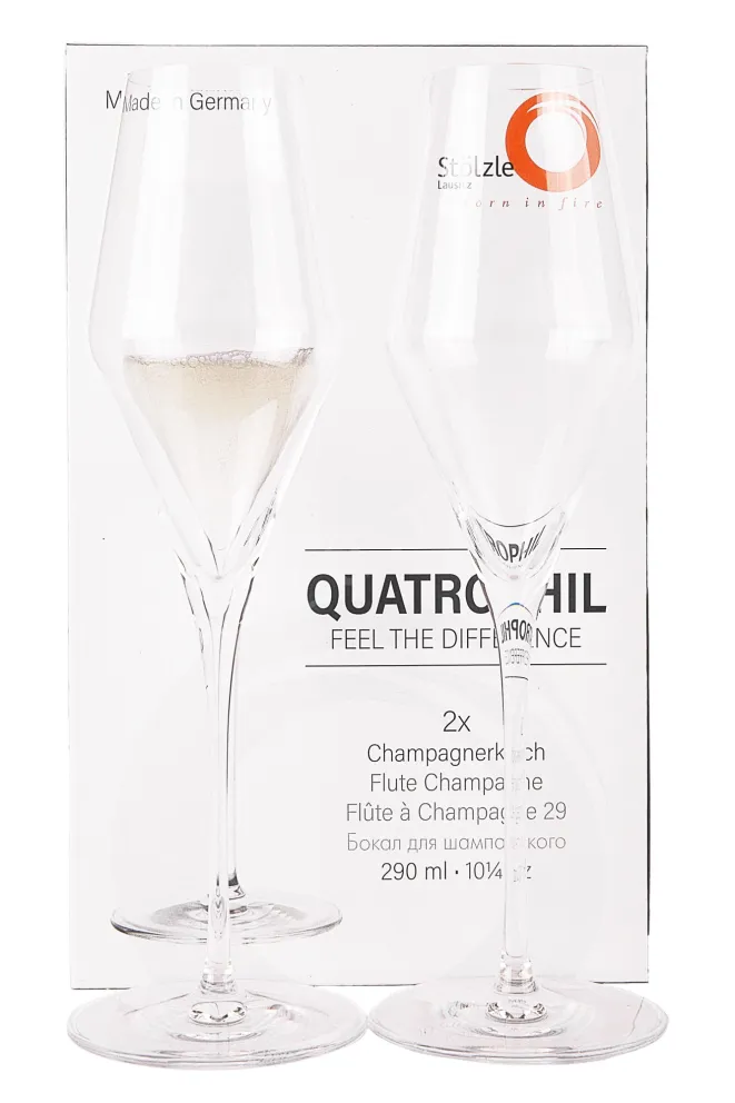 Фужеры Штольц Шампанье Кватрофил