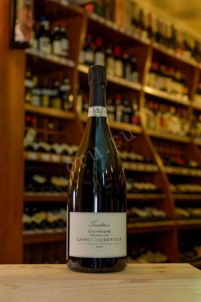 В магазине Крю Профи Gonet-Medeville Tradition Premier Cru Brut 2021 1.5 л