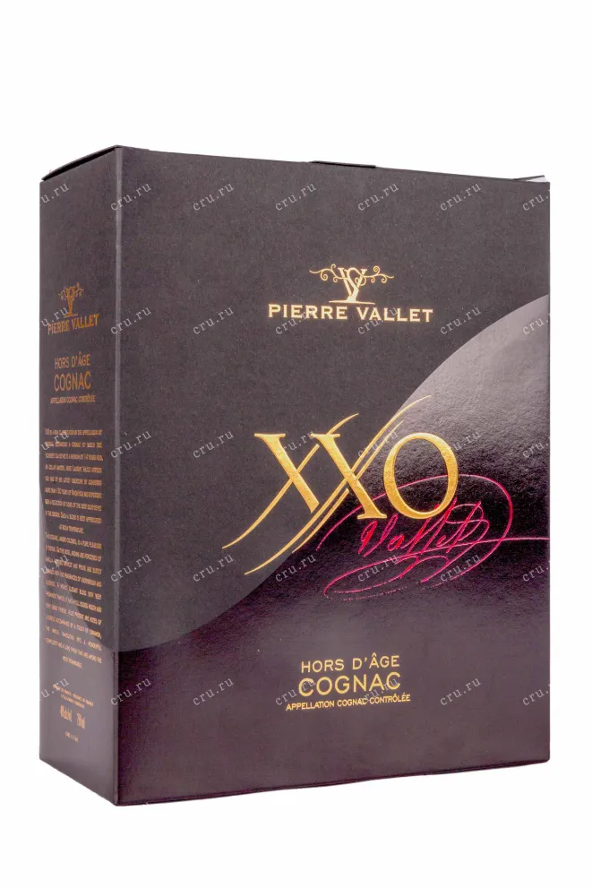Коньяк Pierre Vallet XXO Hors dAge gift box  0.7 л