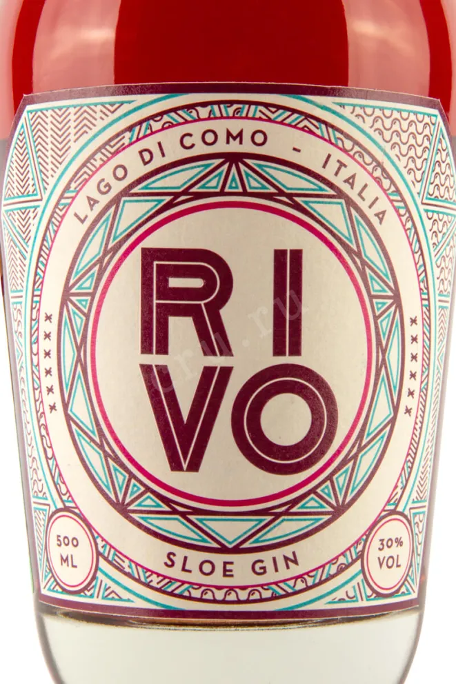 Этикетка Rivo Sloe Gin 0.5 л