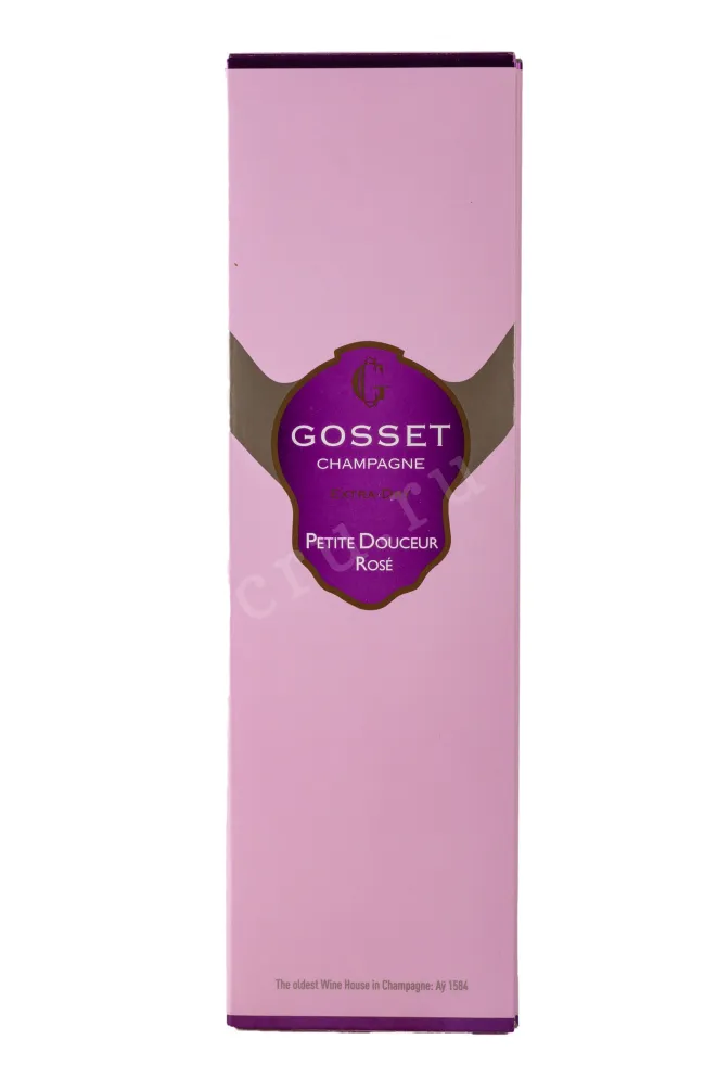 Подарочная упаковка Gosset Petite Douceur gift box 2016 0.75 л