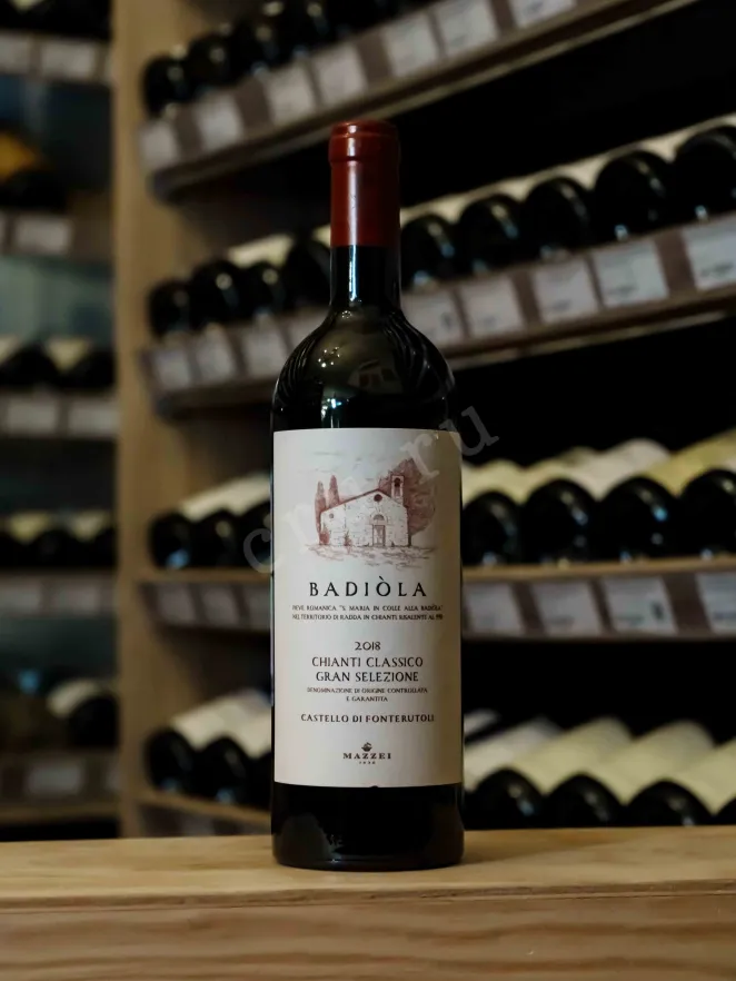 В магазине Крю Профи Chianti Classico Gran Selezione Castello Fonterutoli Badiola 2018 0.75 л