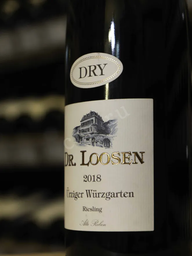 В магазине Крю Профи Dr. Loosen Urziger Wurzgarten Riesling Dry GG Old Vines Qualitätswein 2018 0.75 л
