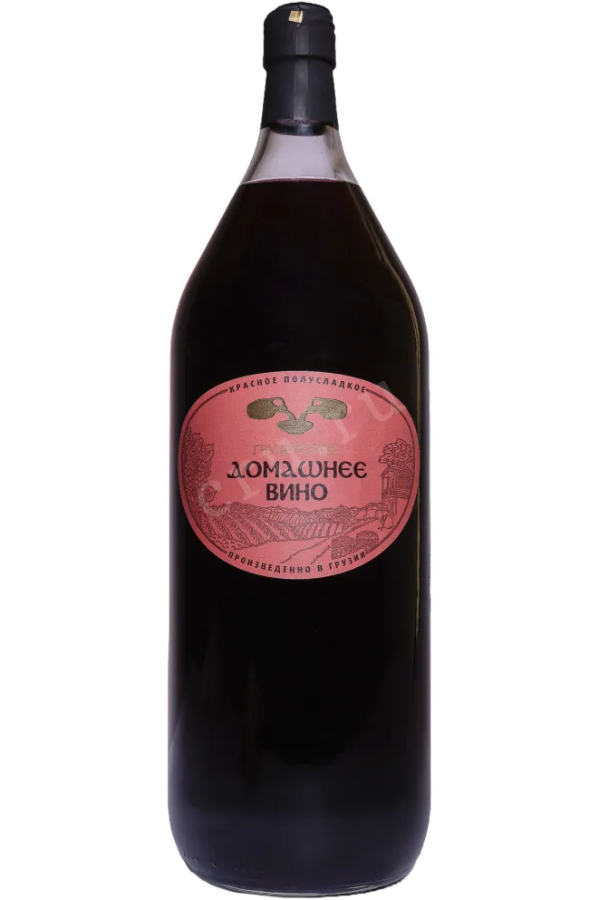 Вино Homemade Georgian Red Semi-Sweet 2024 2 л